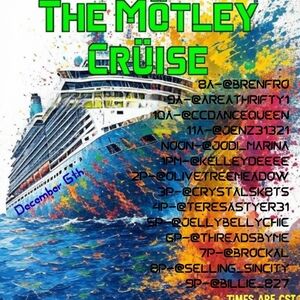 🤘The Motley Cruise 12/6 Holiday Edition "Whos And Grinches"